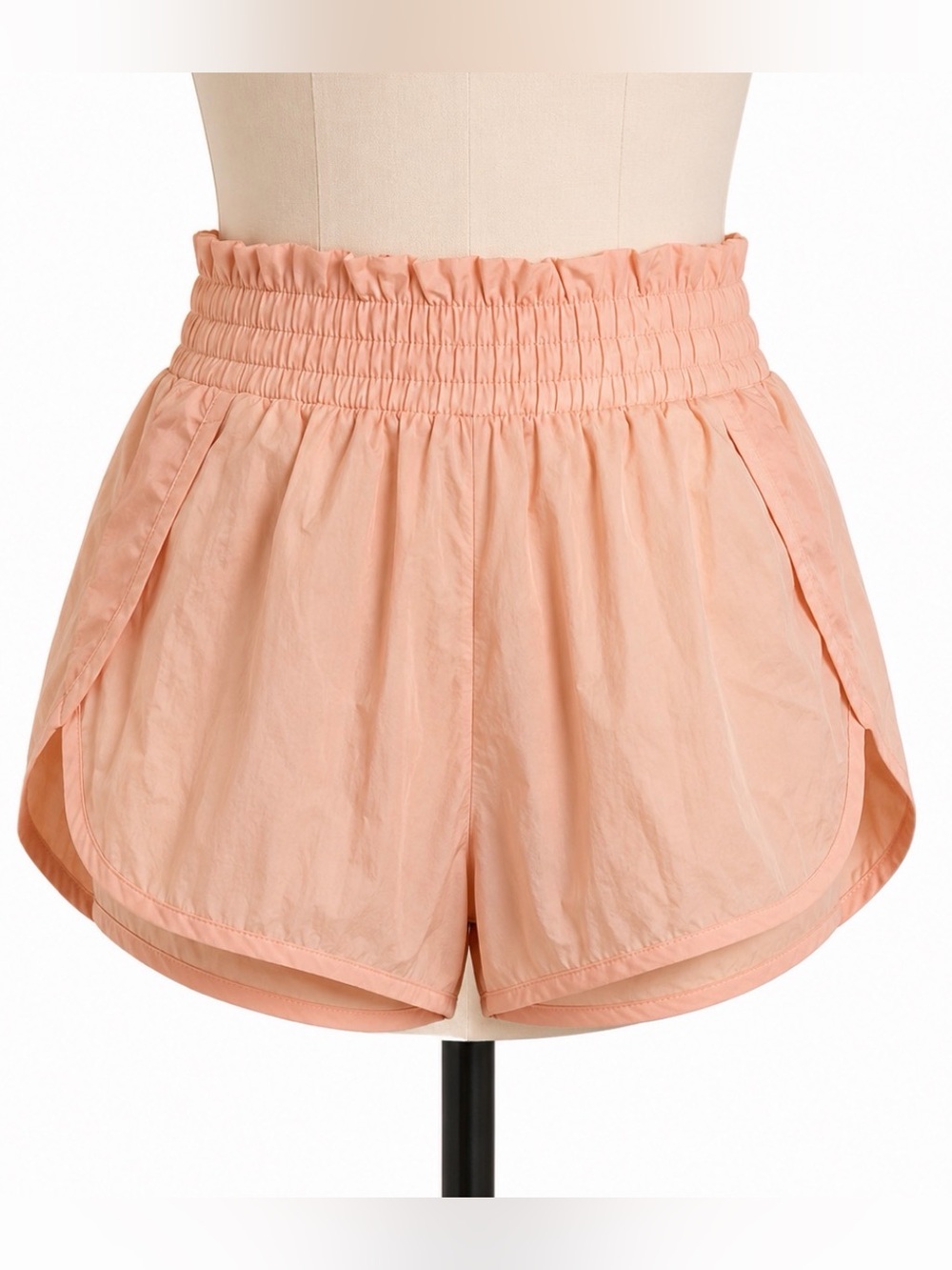 Free People, FP Movement, Peach, Lined, Track Shorts- L